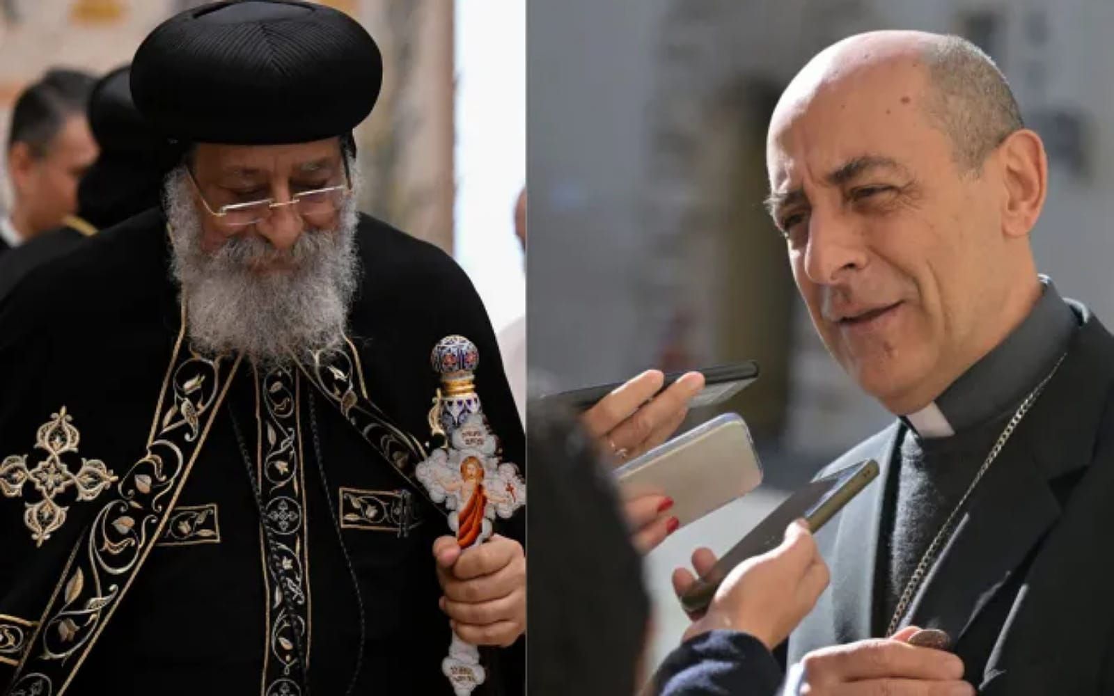 Cardeal Fernández discute bênçãos a uniões homossexuais com patriarca ortodoxo copta