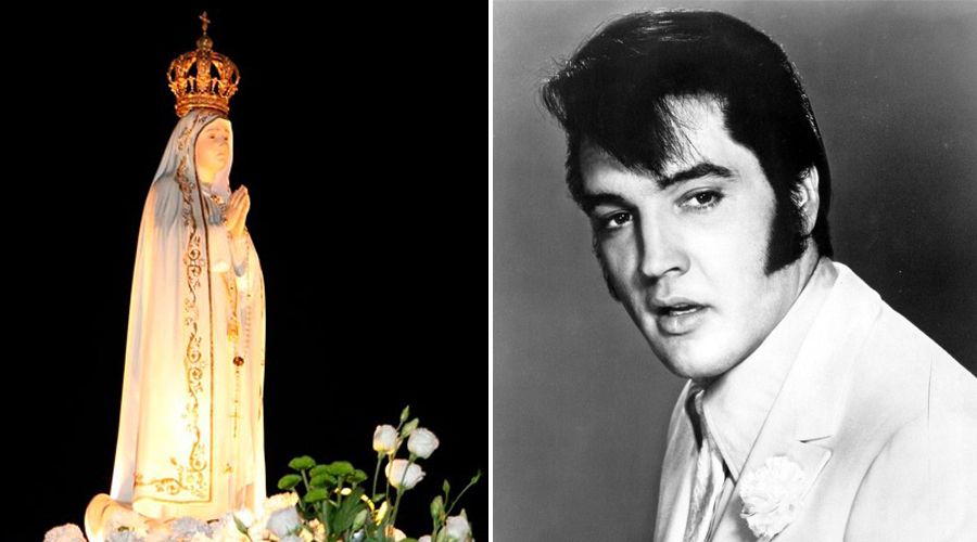 Elvis Presley cantou música à Virgem de Fátima que traz história de conversão