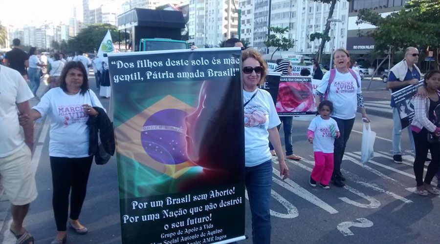 Marcha pela Vida percorre o Rio de Janeiro no domingo