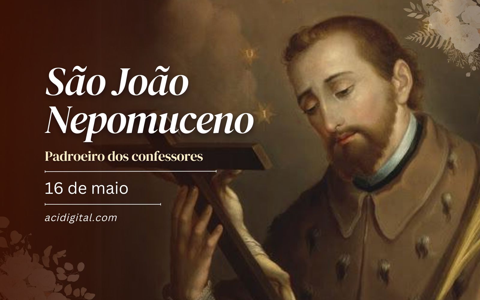 São João Nepomuceno, mártir do segredo de confissão
