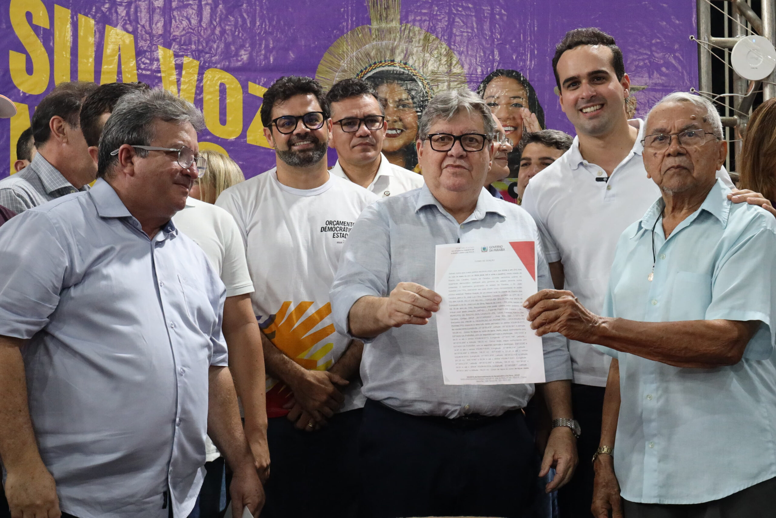 João Azevêdo anuncia R$ 56 milhões em ações na audiência do Orçamento Democrático na região de Catolé do Rocha