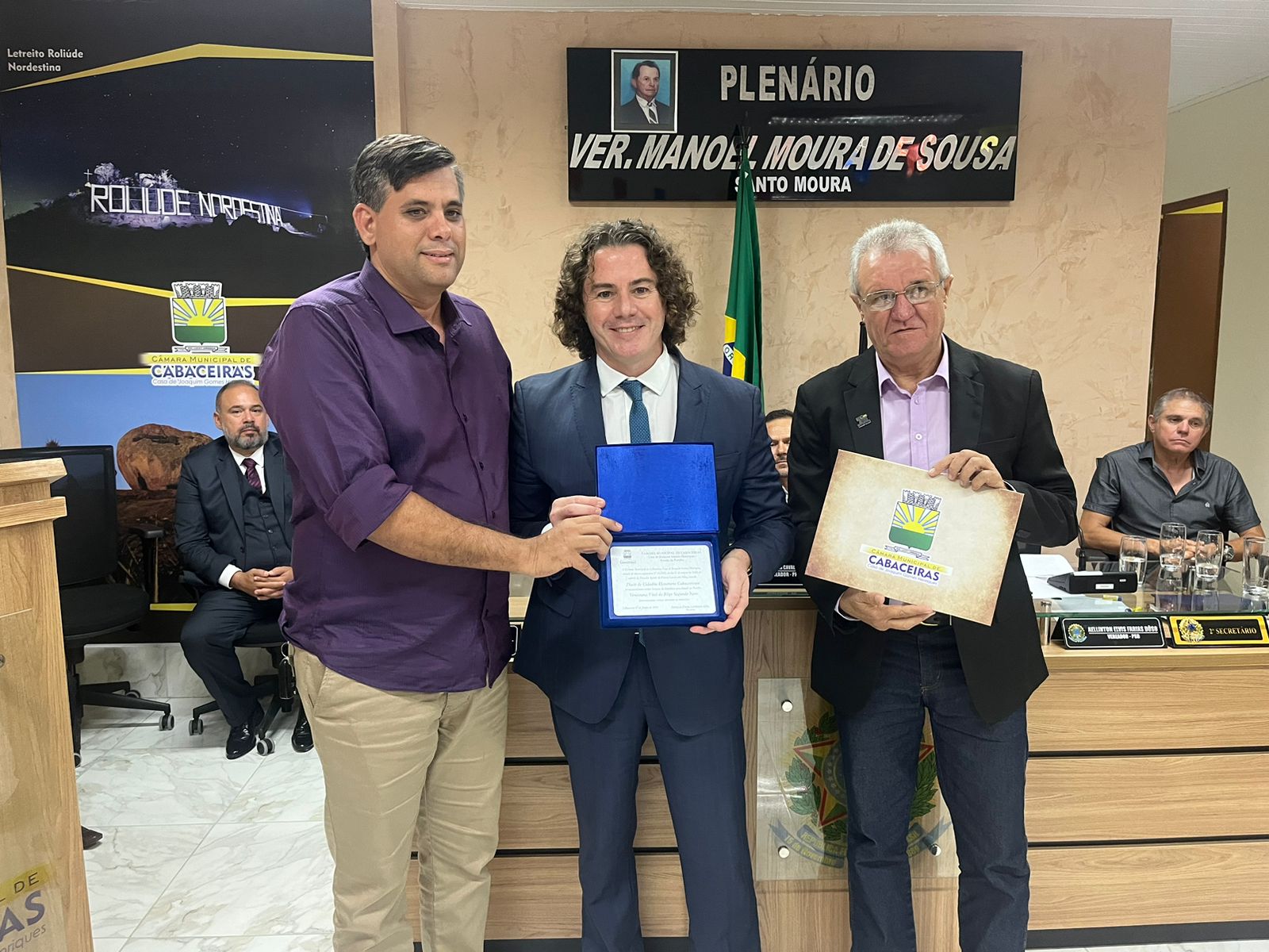 Veneziano recebe título de Cidadão de Cabaceiras