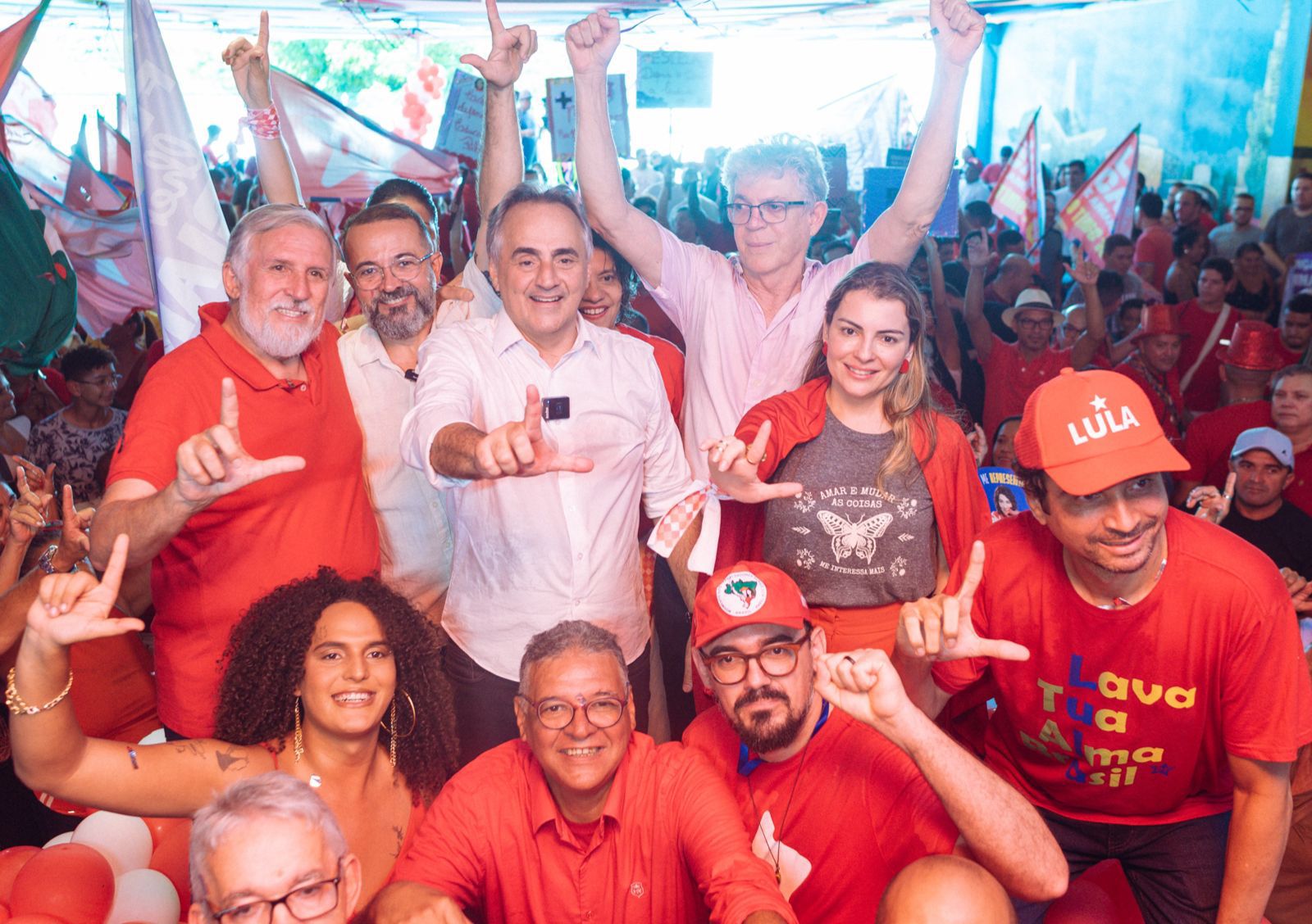 Convenção do PT homologa as candidaturas de Luciano e Amanda a prefeito e vice-prefeita de JP