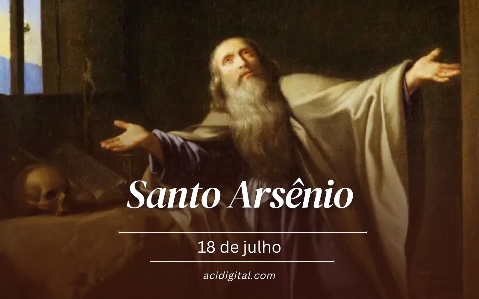 Santo Arsênio, monge que renunciou a uma grande herança