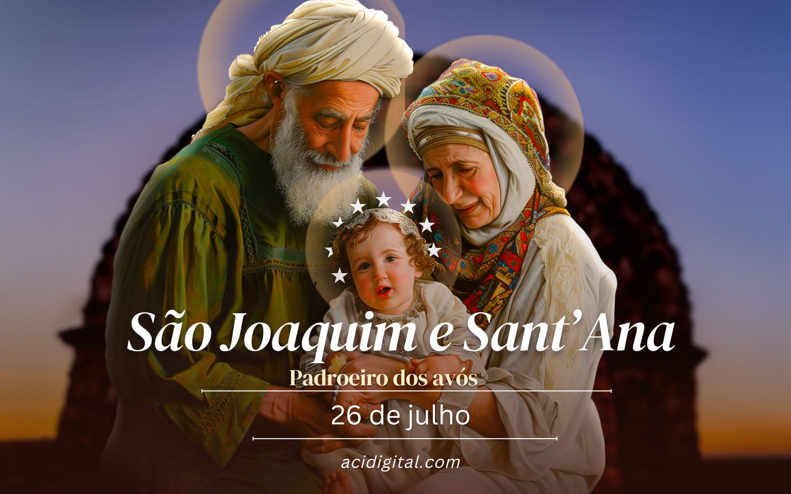 São Joaquim e Sant’Ana, padroeiros dos avós