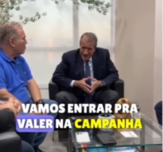 VÍDEO: Presidente nacional do PL retira apoio a Bruno Cunha Lima, em Campina Grande, e anuncia candidatura própria