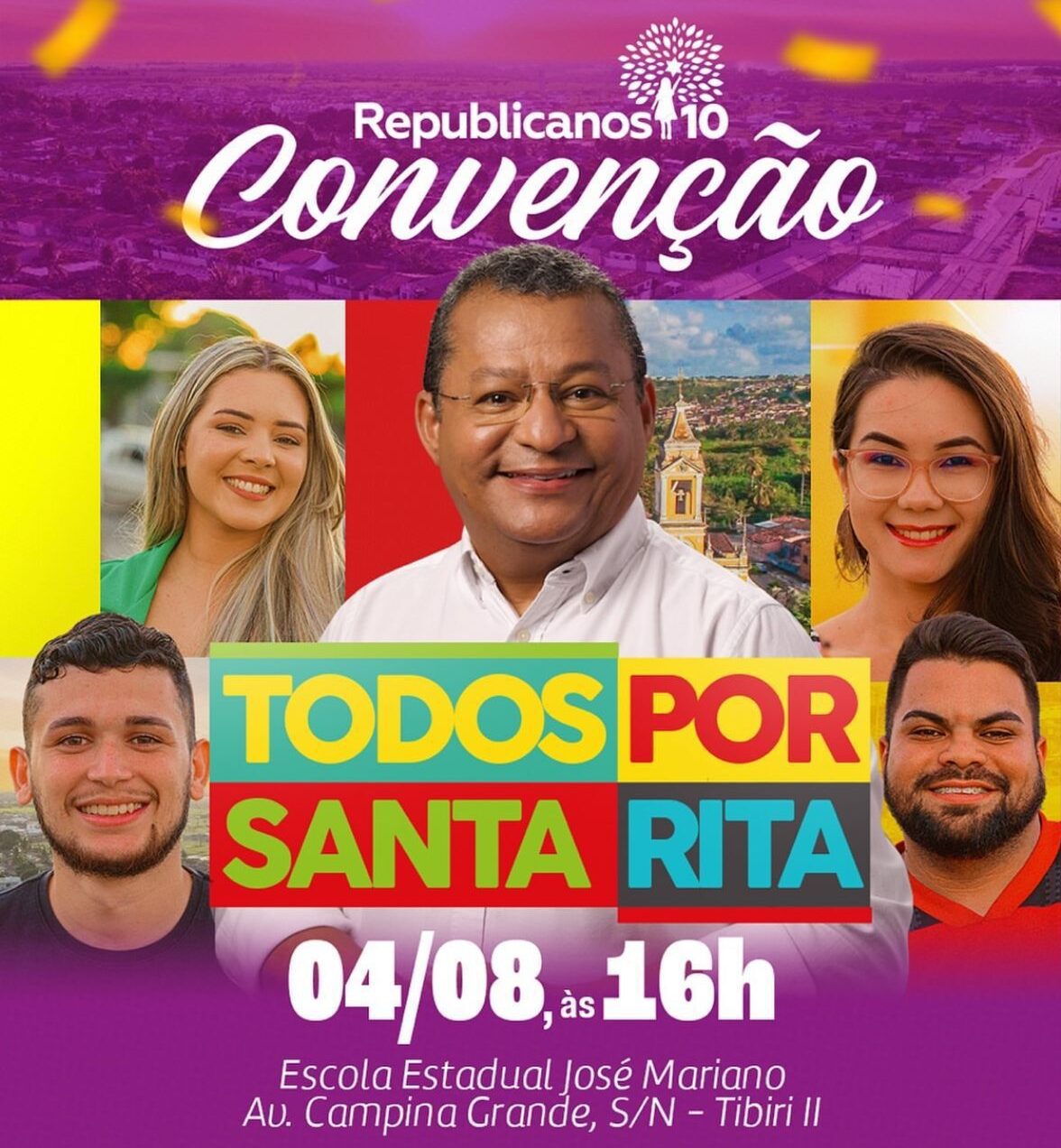 Convenção de Nilvan Ferreira ocorre neste domingo (4), em Santa Rita