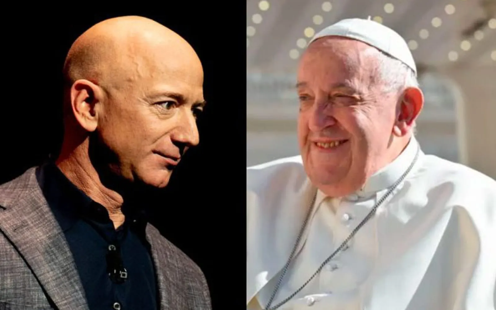 Papa Francisco recebe Jeff Bezos, dono da Amazon, no Vaticano