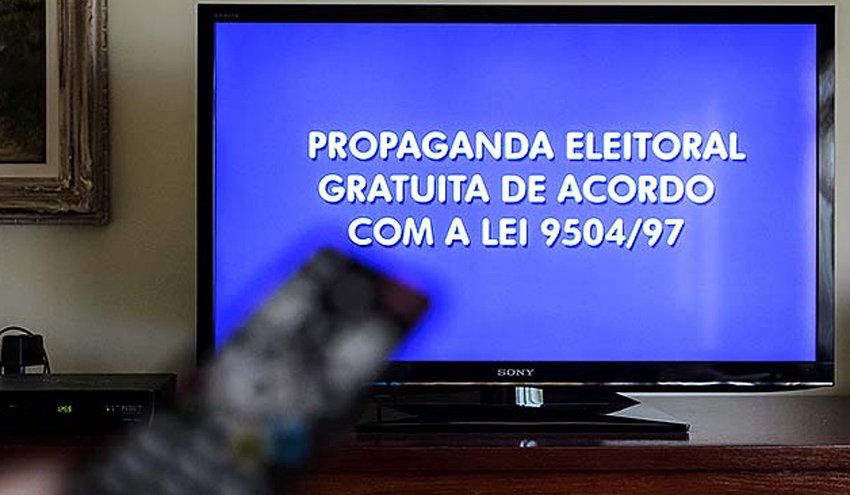 Propaganda eleitoral gratuita no rádio e na TV começa no dia 30 de agosto