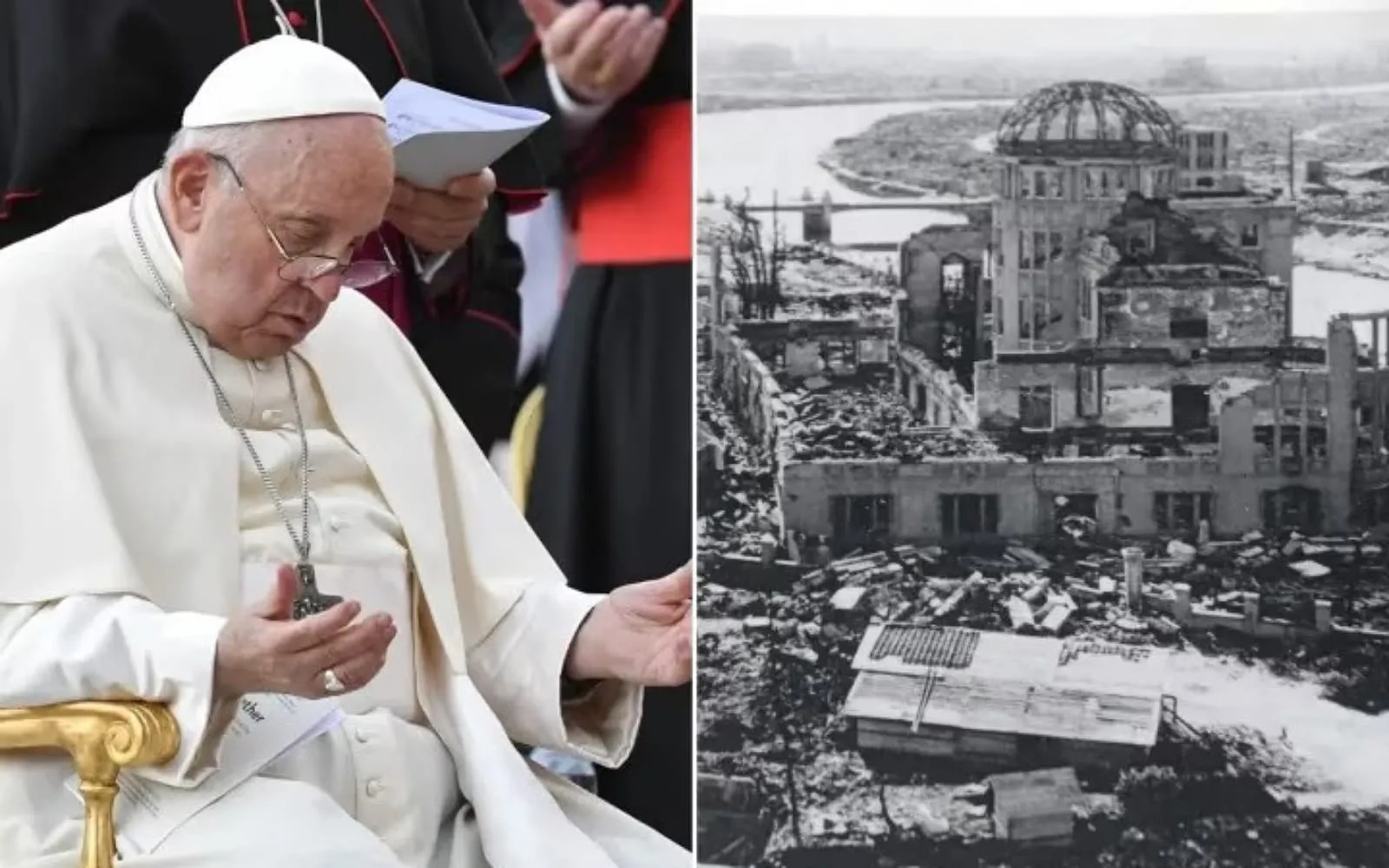 Renovemos a nossa oração pela paz, diz papa ao lembrar bombardeios de Hiroshima e Nagasaki