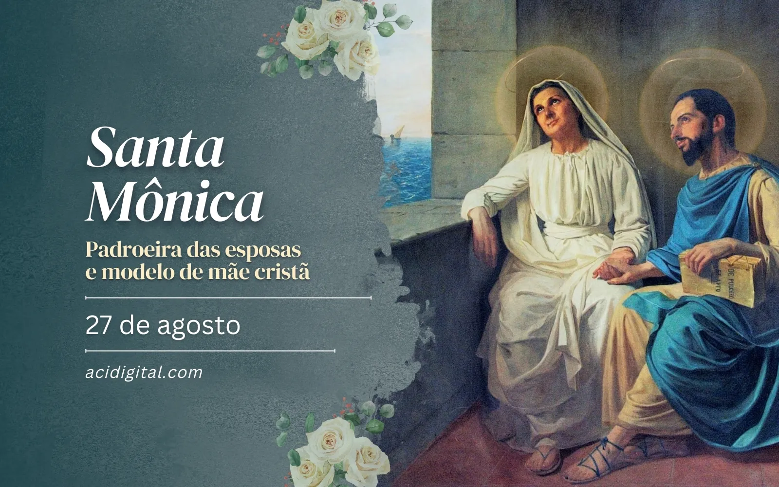 Santa Mônica, padroeira das mães cristãs