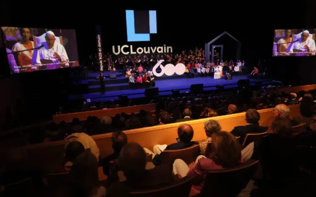 Discurso do papa Francisco aos estudantes da Universidade Católica de Lovaina, na Bélgica