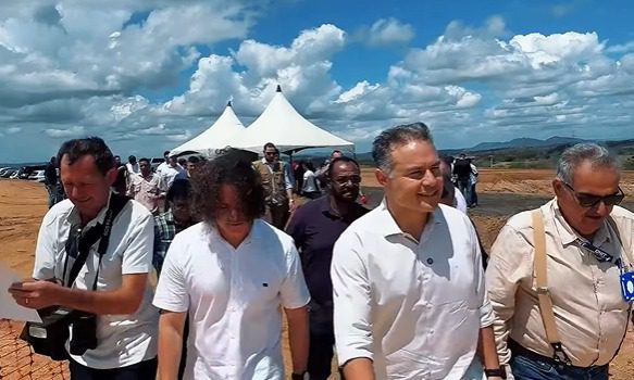 Durante visita à Paraíba, ministro Renan Filho projeta entregar duplicação de CG a Praça do Meio do Mundo até final de 2026