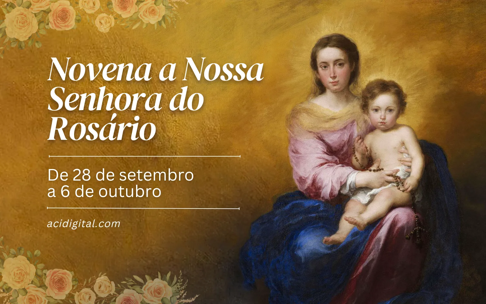 Novena a Nossa Senhora do Rosário