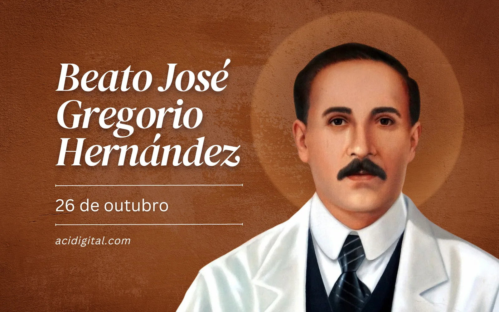 Hoje é dia do beato José Gregorio Hernández, médico dos pobres