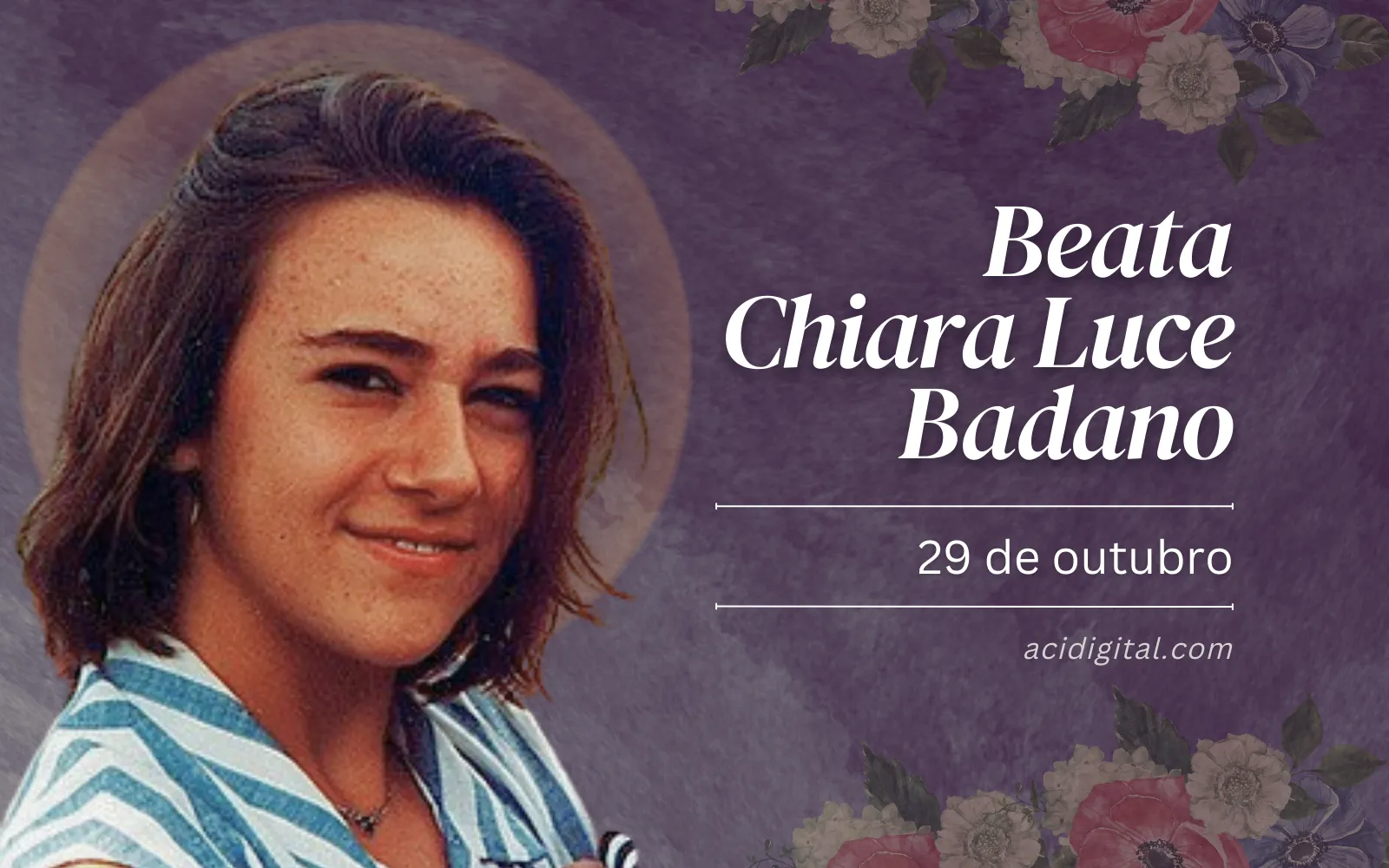 Igreja Católica celebra a beata Chiara Luce Badano