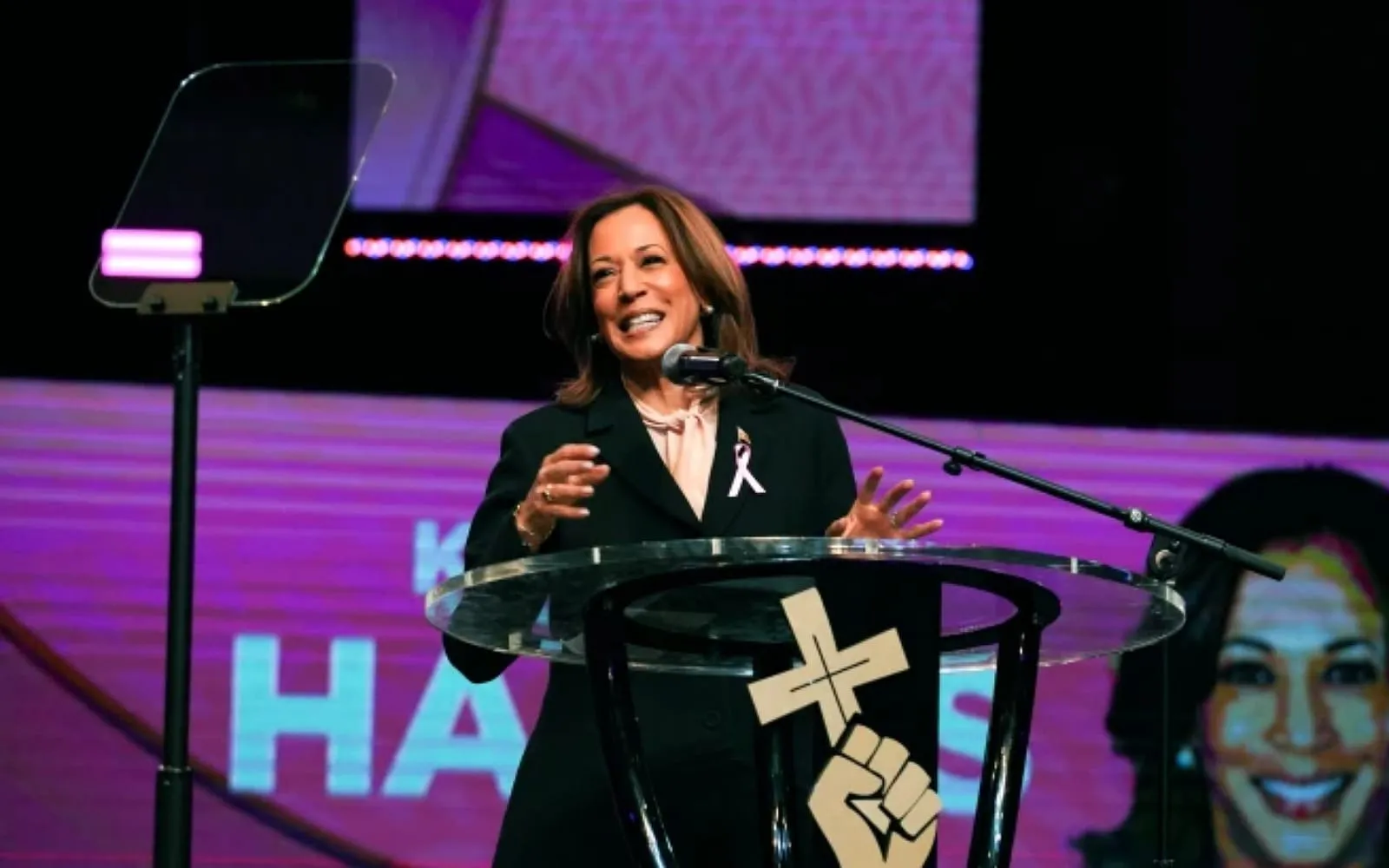 “Isso não pode ser negociável”, diz Kamala Harris ao rejeitar isenções religiosas para leis de aborto nos EUA