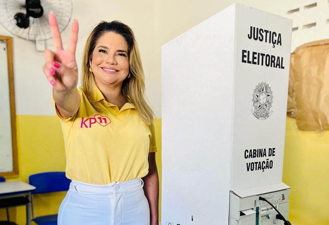 Karla Pimentel é reeleita prefeita de Conde com 65,62% dos votos e se torna primeira mulher a se reeleger no município