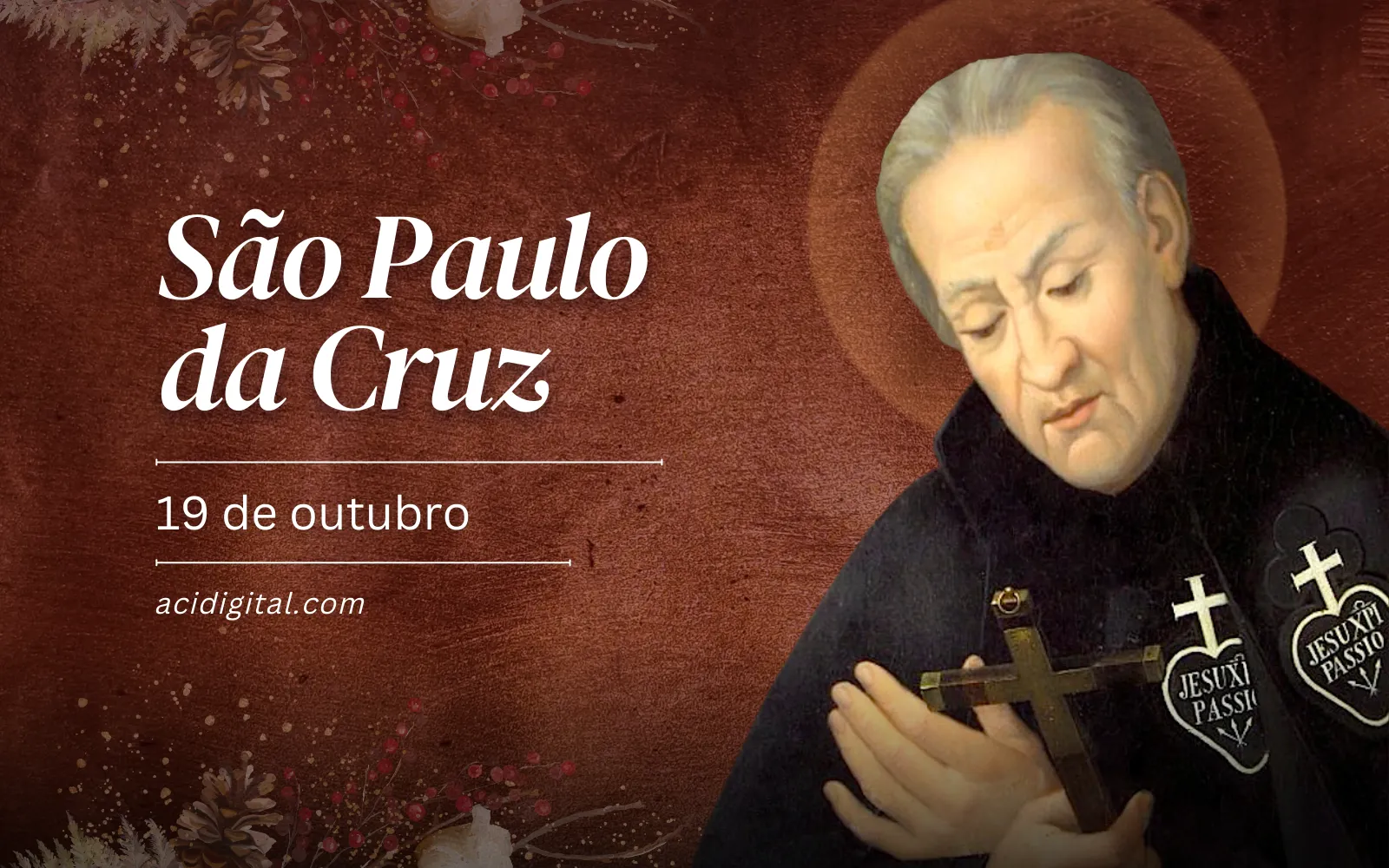 São Paulo da Cruz, fundador dos Padres e Irmãs Passionistas