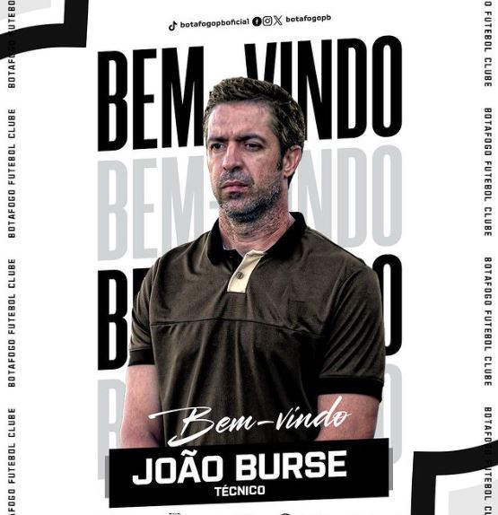 Botafogo-PB anuncia novo técnico para a temporada 2025