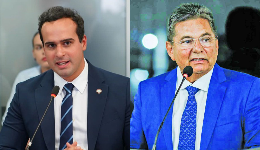 Lucas Ribeiro e Adriano Galdino: ato de transmissão de cargo esconde disputa velada pelo Governo do Estado em 2026