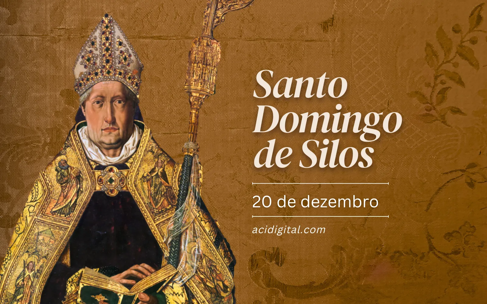 Hoje é celebrado são Domingos de Silos, abade destemido