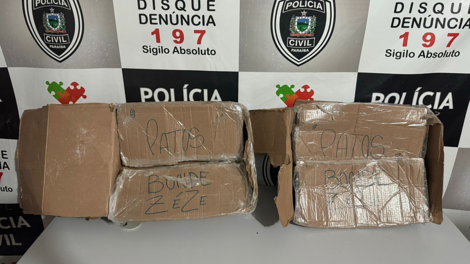 Polícia Civil e GAECO apreendem R$ 1,5 milhão em drogas no Sertão da Paraíba