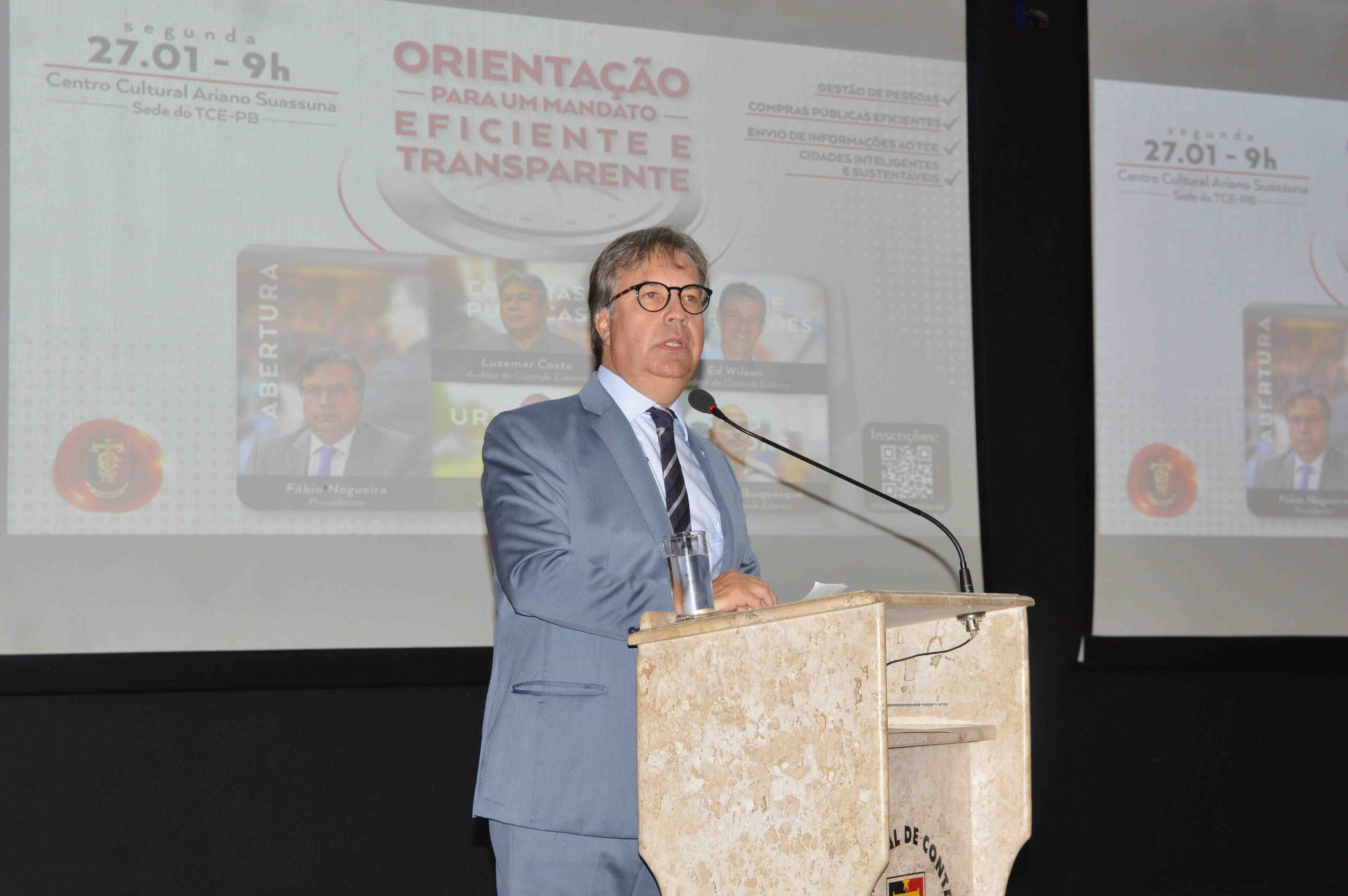 Presidente do TCE-PB abre encontro técnico com prefeitos e reafirma compromisso da Corte com a educação infantil