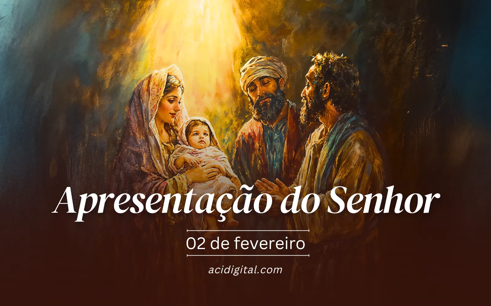 Hoje é celebrada a apresentação do Senhor e o Dia da Vida Consagrada