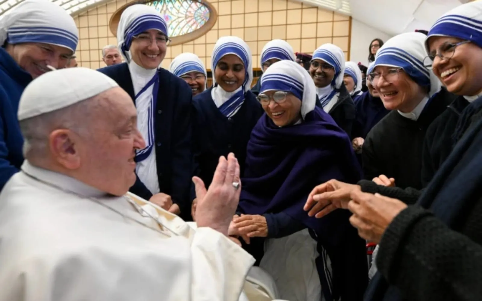 Missionárias da Caridade agradecem ao papa a memória litúrgica de santa Teresa de Calcutá