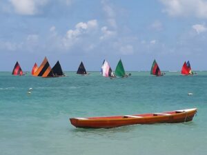 Campeonato Amador de Embarcações Artesanais a Vela movimenta orla de Cabedelo neste domingo