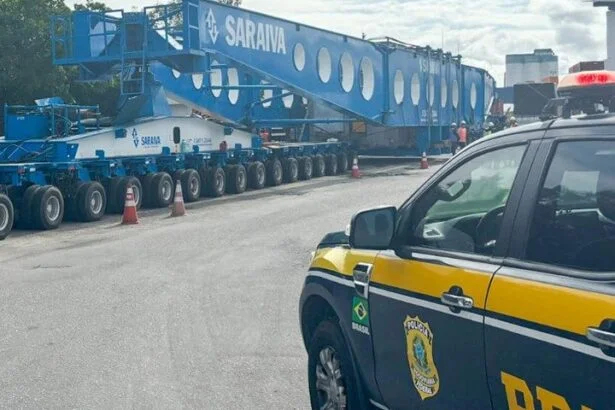 PRF alerta motoristas sobre transporte de transformador entre Alhandra e Bayeux a partir desta quarta na BR-101