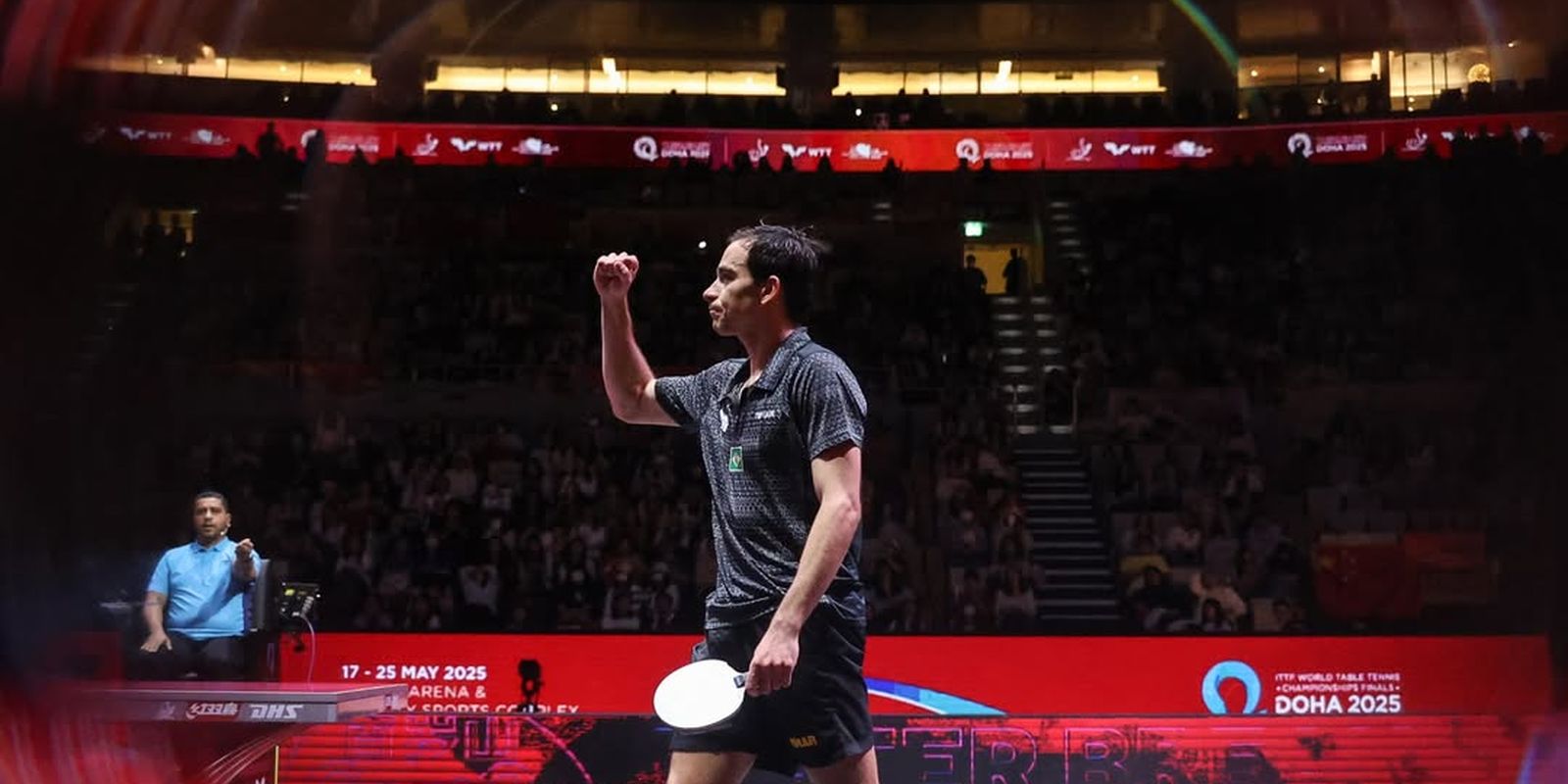 Calderano avança à final inédita do Brasil no Mundial de Tênis de Mesa