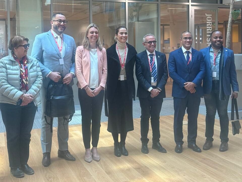 Cícero Lucena inicia agenda oficial na Holanda, representando a Frente Nacional de Prefeitos