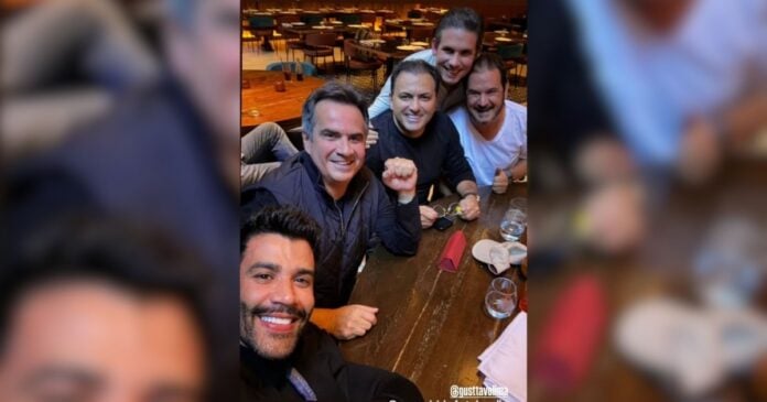 Nos EUA, Hugo aconselha Gusttavo Lima sobre eleições de 2026 e frisa: “Não precisa participar, necessariamente, se candidatando”