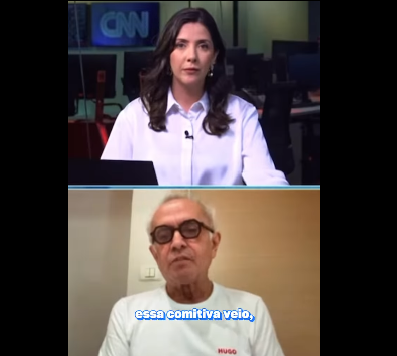 À CNN, Cícero relata receio da comitiva brasileira com possível escalada do conflito entre Israel e Irã: “A preocupação é essa”