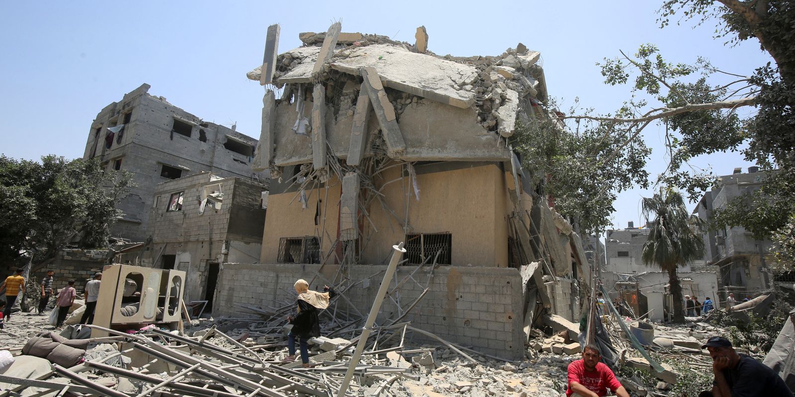 Norte de Gaza tem noite de bombardeio; 38 palestinos morreram