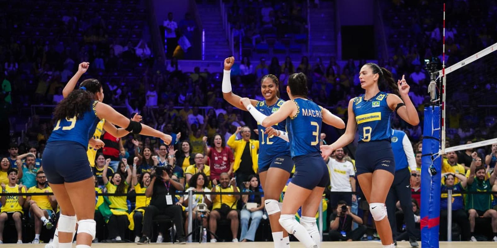 Brasil estreia na Liga das Nações com vitória sobre a República Tcheca