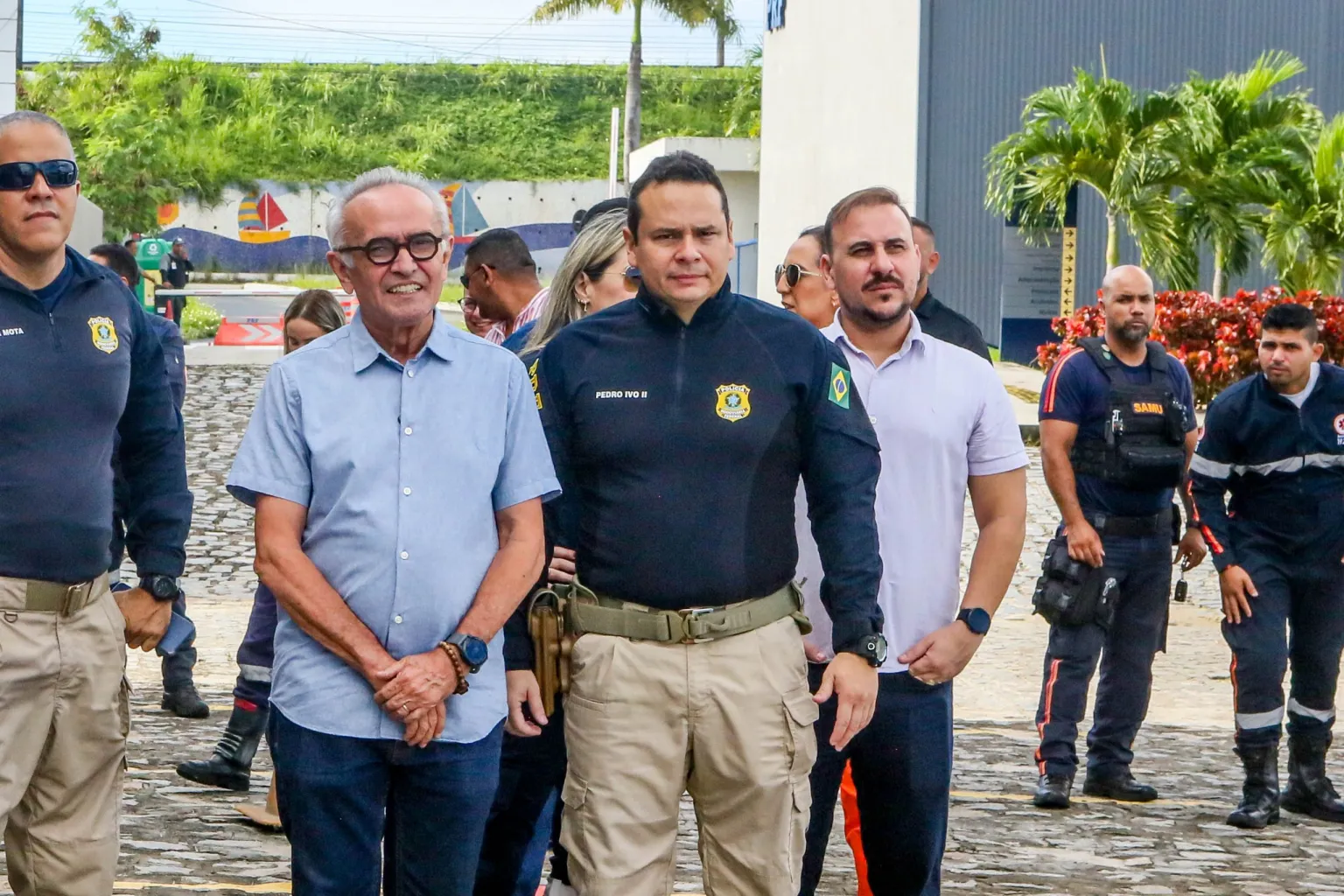 Cícero Lucena inspeciona operação de resgate aéreo que atuará durante o período junino de João Pessoa