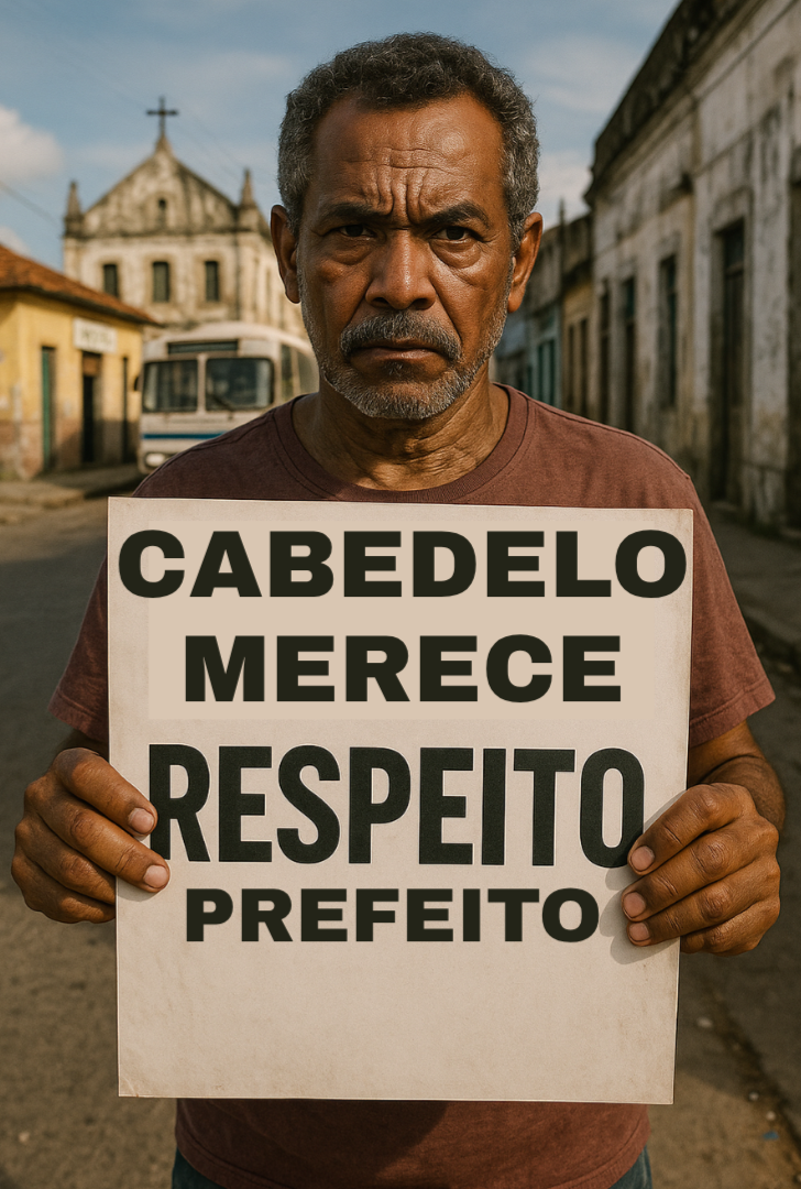CRÔNICA — CABEDELO PEDE RESPEITO