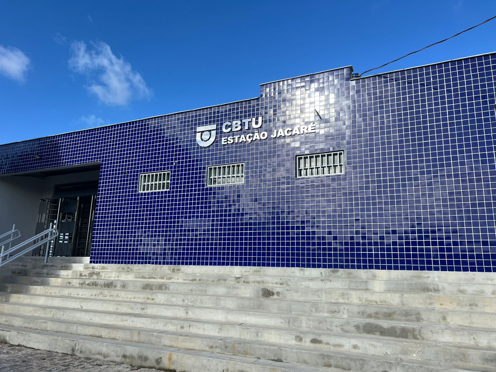 Nova estação ferroviária do Jacaré começa a funcionar em operação experimental