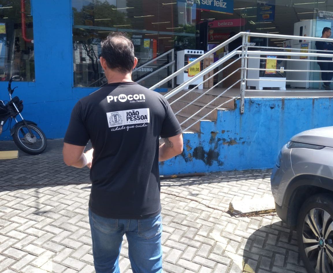 Em JP, mais de 25 lojas são notificadas pelo Procon por cobrança indevida de frete em vendas de móveis e eletros