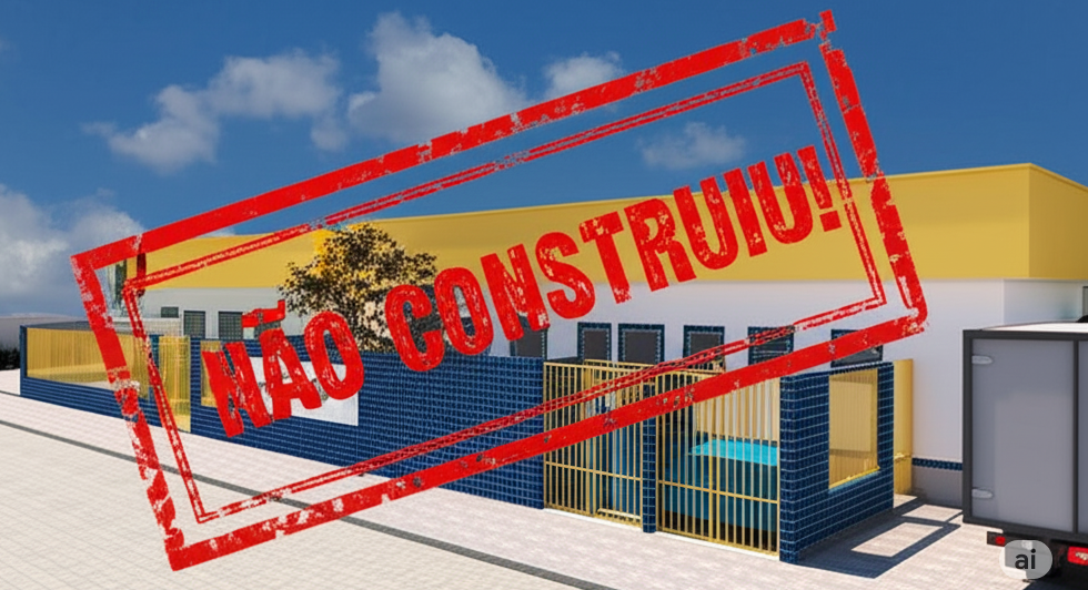 INFÂNCIA ABANDONADA – TCE aponta verba de creche parada em Cabedelo: onde está a obra?