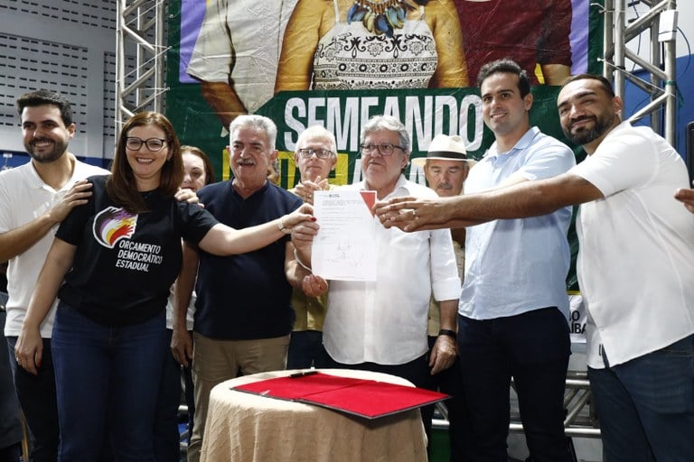 João Azevêdo preside audiência do ODE em Ingá e anuncia mais de R$ 20 milhões para a região