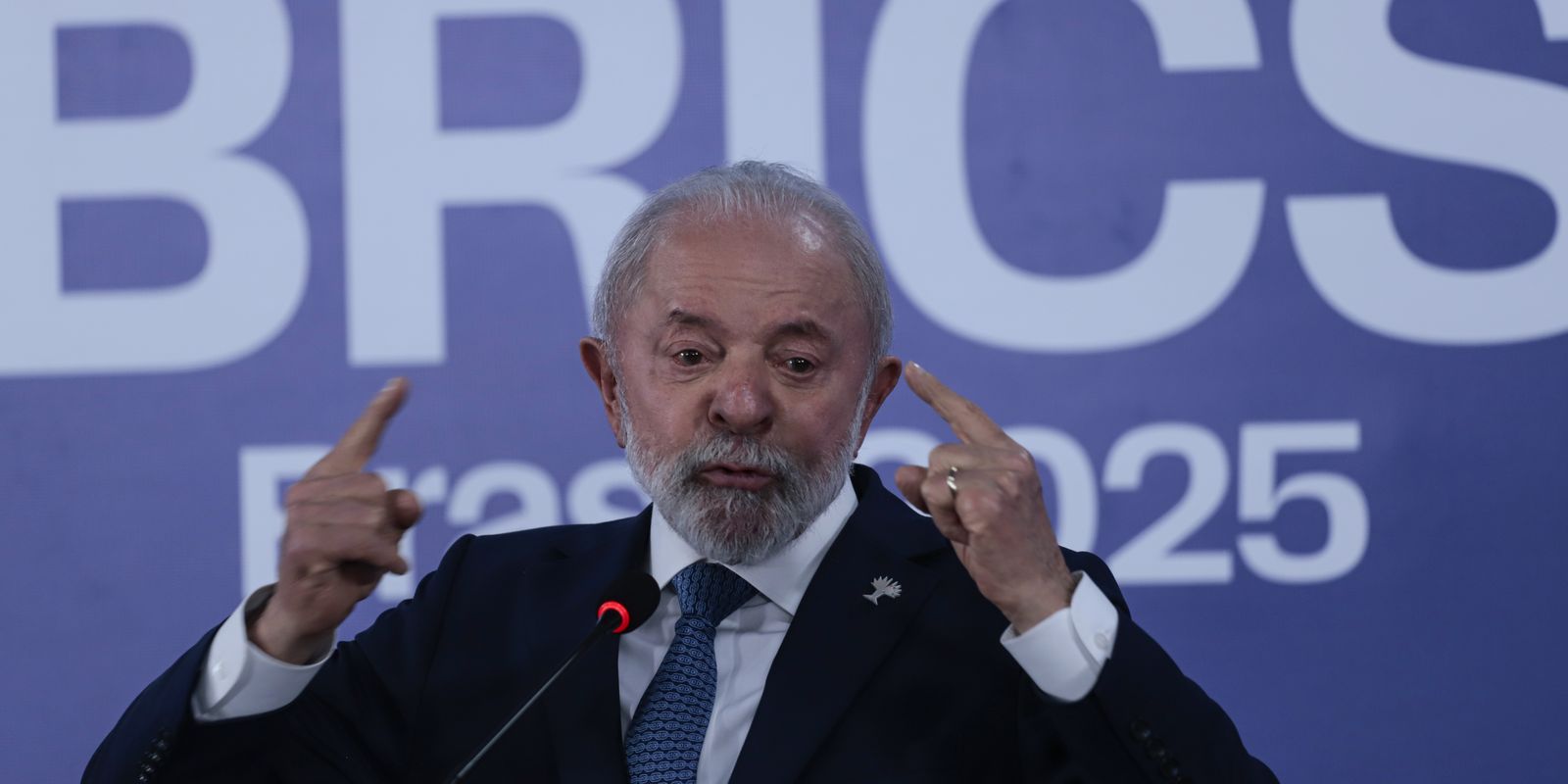 “Nós não queremos imperador”, diz Lula sobre tarifas de Trump ao Brics