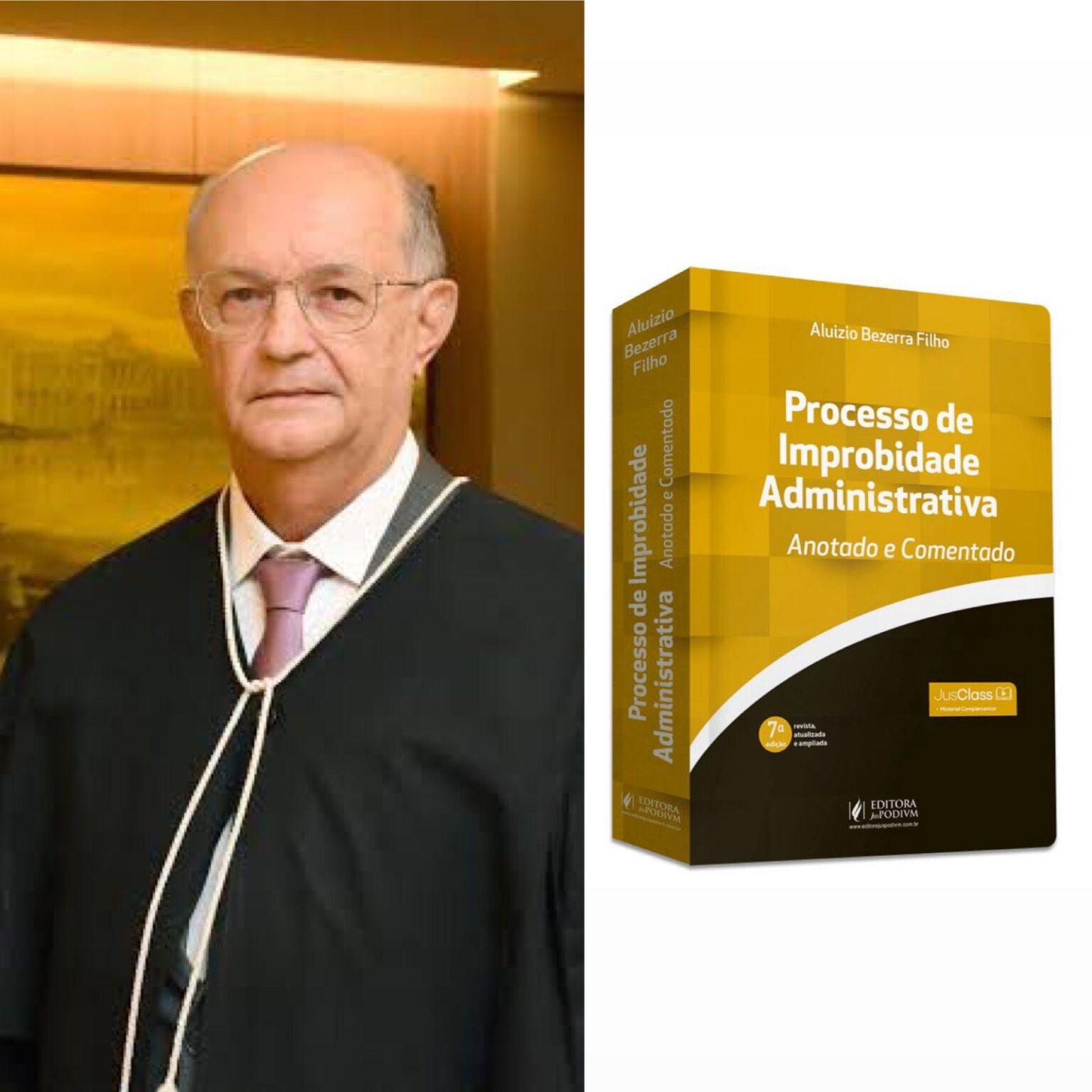 7ª edição: Livro do desembargador Aluízio Bezerra já está disponível nas livrarias de todo o país
