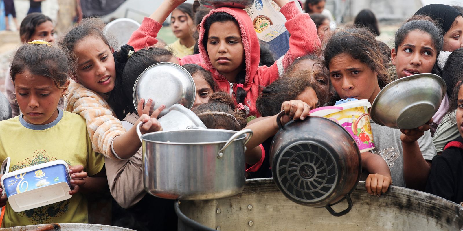 Gaza: ONU declara que uso da fome como arma de guerra é proibida