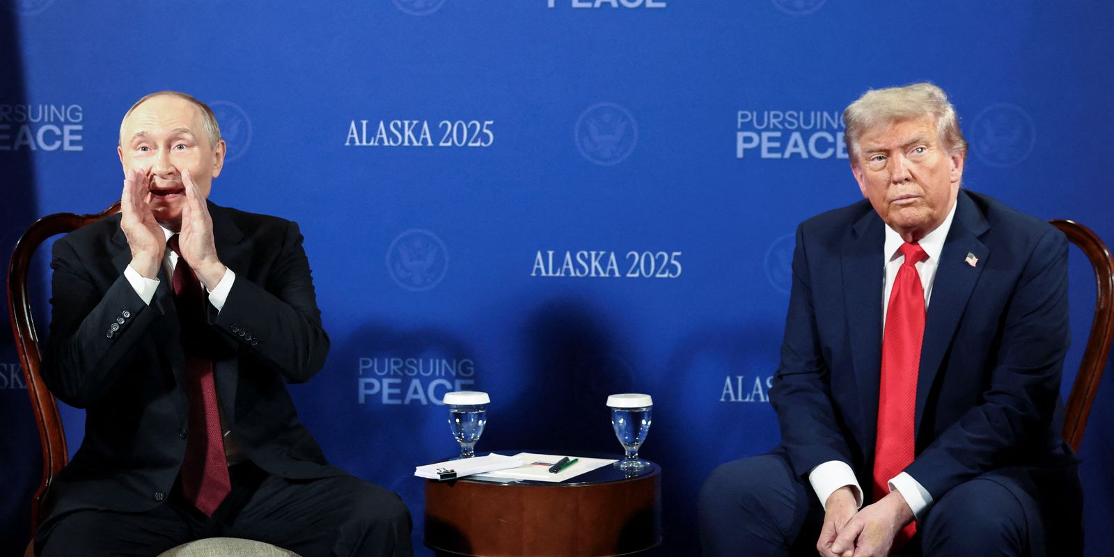 Trump e Putin encerram encontro sem acordo sobre a Guerra da Ucrânia