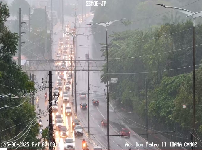 Chuvas em João Pessoa no mês de agosto superam média histórica em 194%
