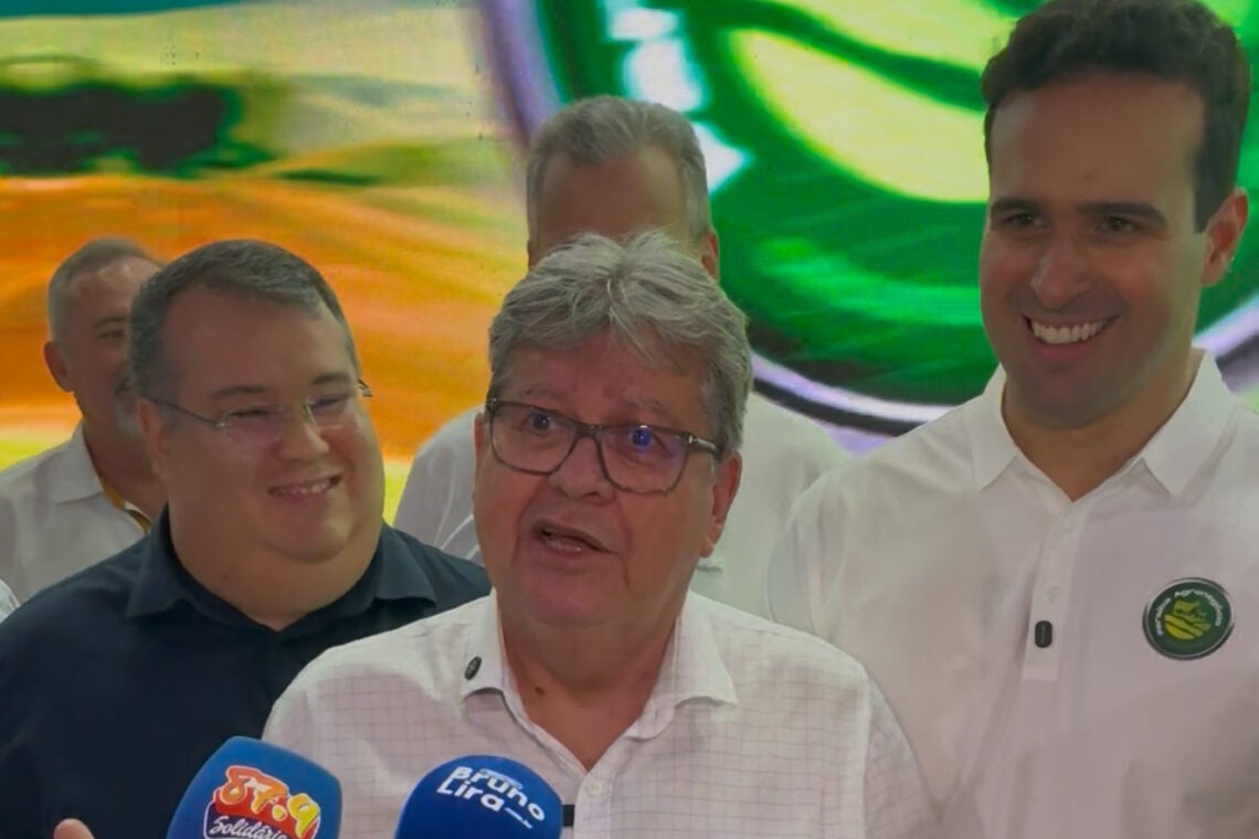 João Azevêdo reforça rompimento com Cícero Lucena e mantém apoio a pré-candidatura de Lucas Ribeiro ao Governo do Estado